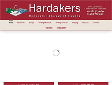 Tablet Screenshot of hardakers.co.uk